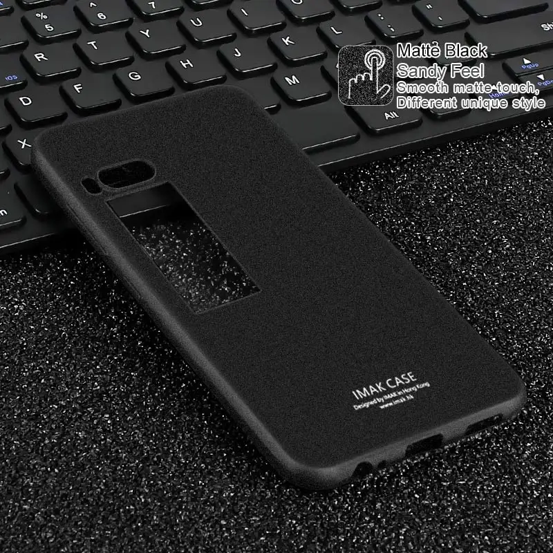 for Meizu Pro 7 Case Original IMAK Transparent Shockproof Soft Silicone matte TPU Back Cover For Pro7 Phone |