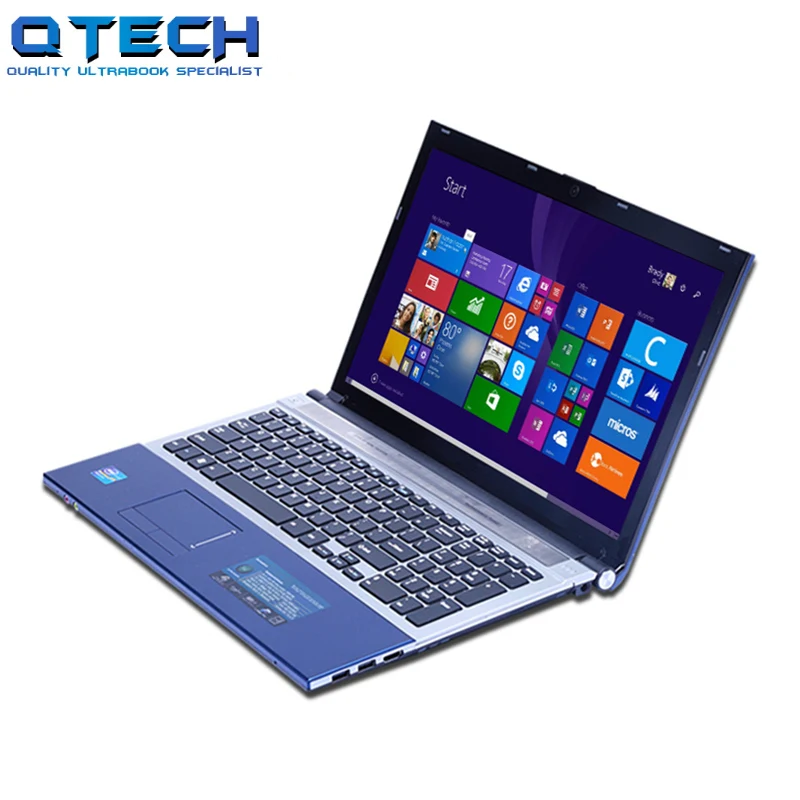 8 ГБ RAM 640 Ноутбук 15.6 &quotDVD Windows 7/10 большой Металлический процессор intel 4 Ядер Игровой