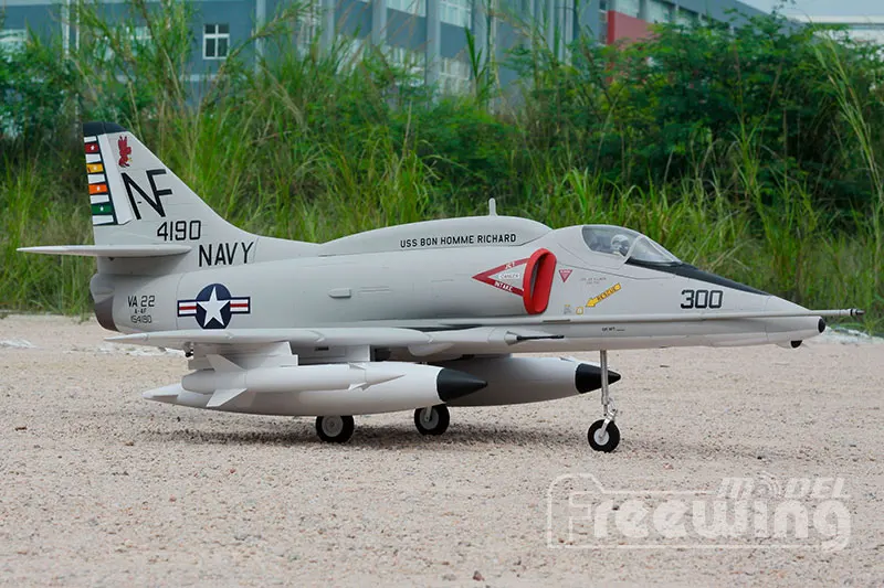 Freewing New 80 мм EDF RC Jet A4 Sky Hawk PNP FJ213|rc jet|sky hawkedf rc |