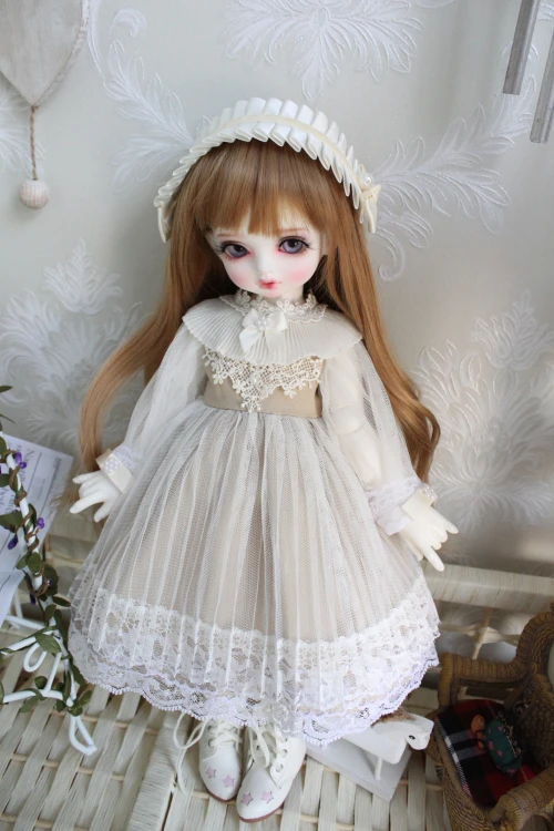 1/4 1/6 тонкая Одежда для куклы bjd платье для BJD SD Одежда для куклы платье лолиты