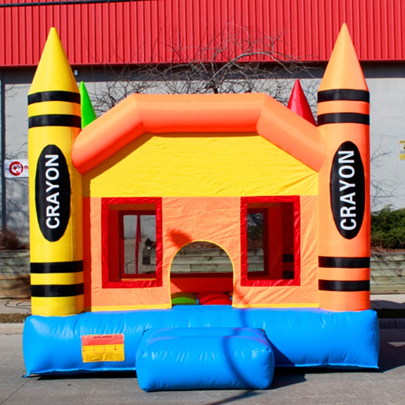 Бесплатная доставка Ткань Оксфорд надувной карандаш батут коммерческий отскок