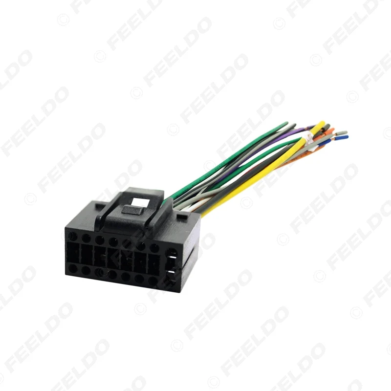 Автомобильный 16-контактный стерео жгут проводов штекерный кабель для CHEVROLET AVEO/LOVA