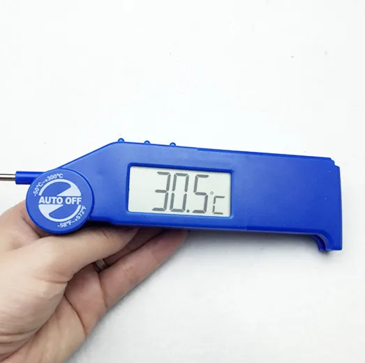 10 шт. портативный автоматический складной термометр для приготовления пищи 125 мм