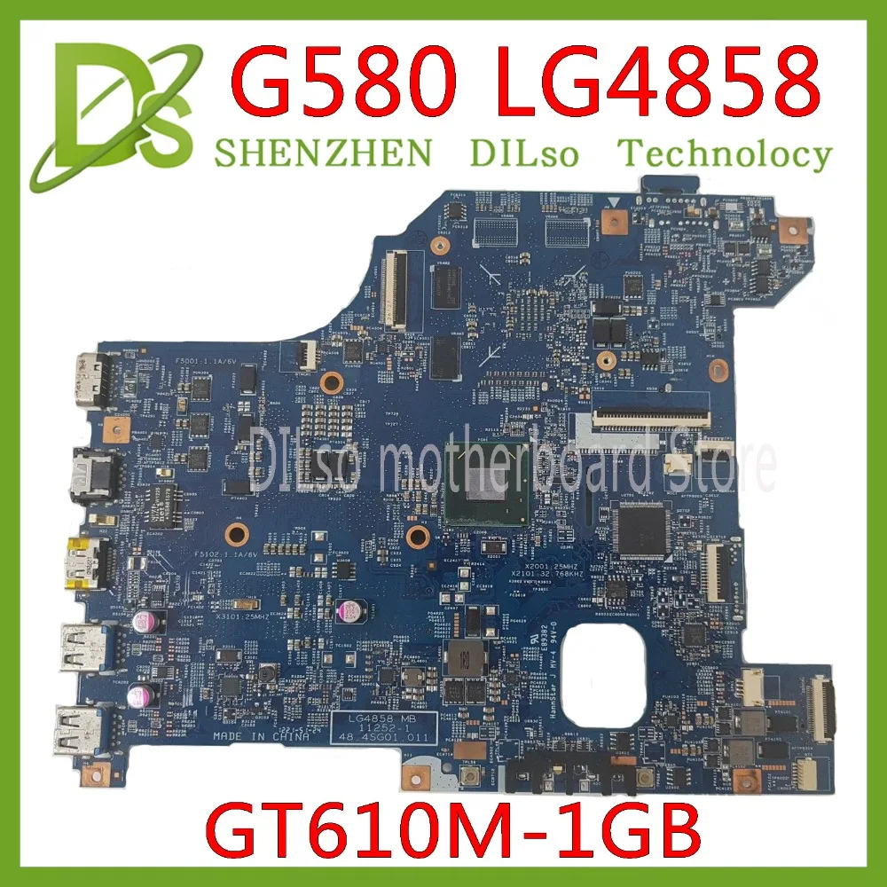 EFU LG4858 для Lenovo G580 материнская плата ноутбука MB 11252-1 Материнская Тест HM76 GT520M/GT610M