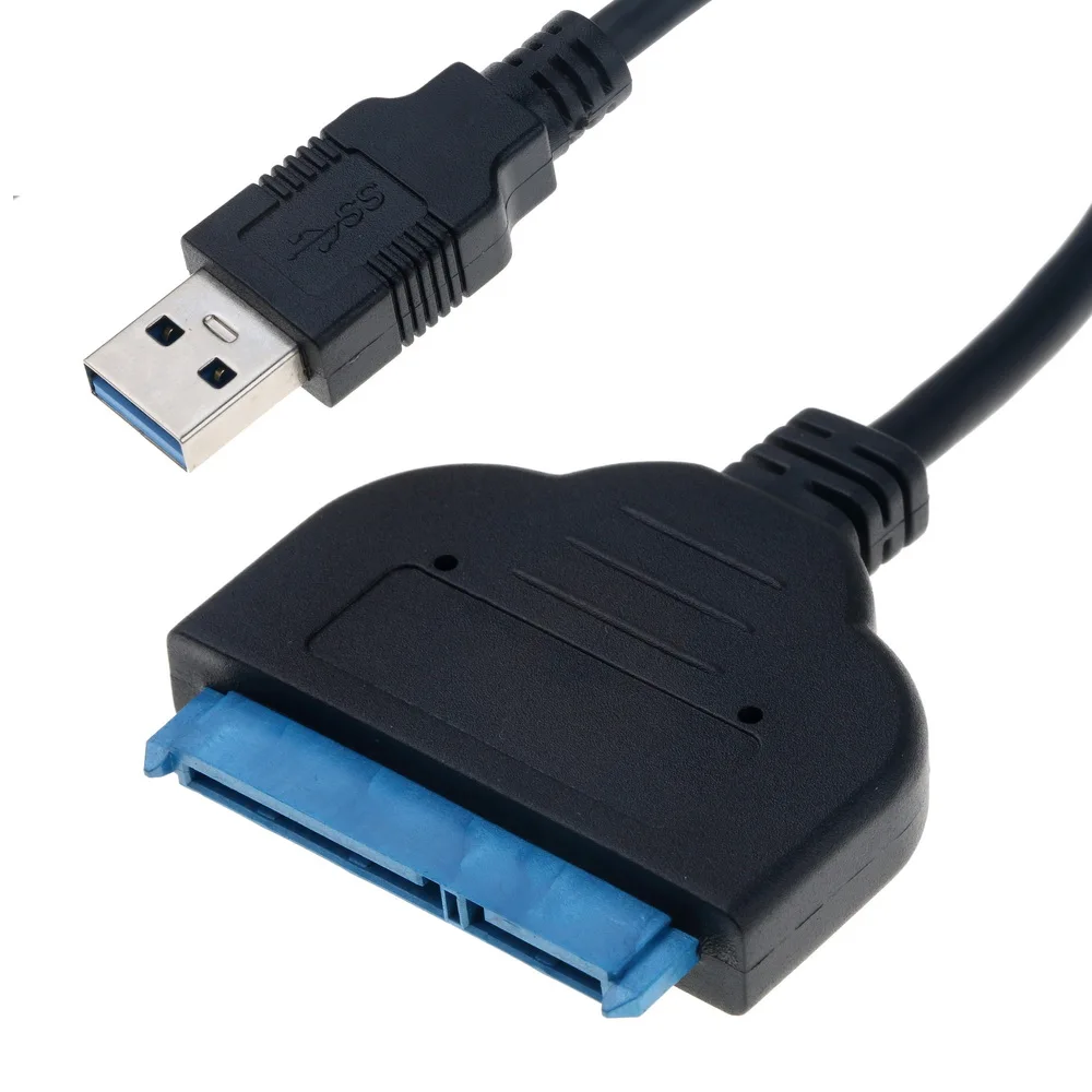 Kebidu USB 3 0 к Sata 2 5 &quot7 + 15pin кабель 25 см HDD SSD жесткий диск Драйвер адаптер конвертер