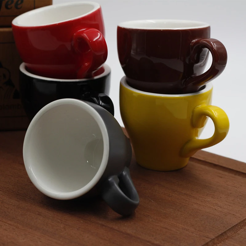Керамический фарфоровый для эспрессо чашка кофе с блюдцем 80 мл|espresso coffee cup|coffee cupcup