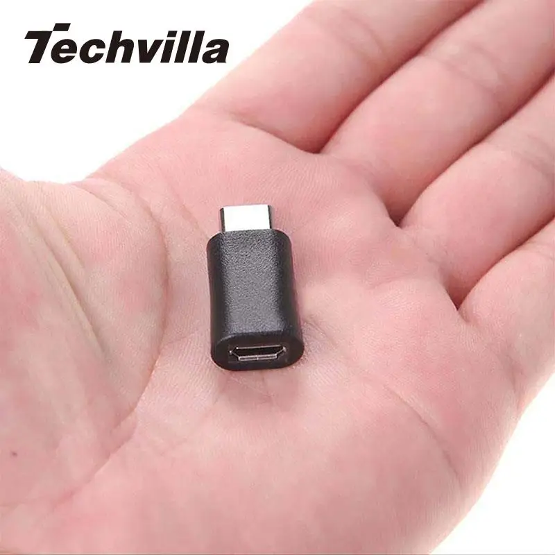 Фото techvilla USB 3.1 Type-C Male to Micro Female Converter Adapter for Smart Mobile Phone Plug & Play Universal Portable Мобильные techvilla USB 3.1 Type-C Male to Micro Female Converter Adapter for Smart Mobile Phone Plug & Play Universal Portable Мобильные