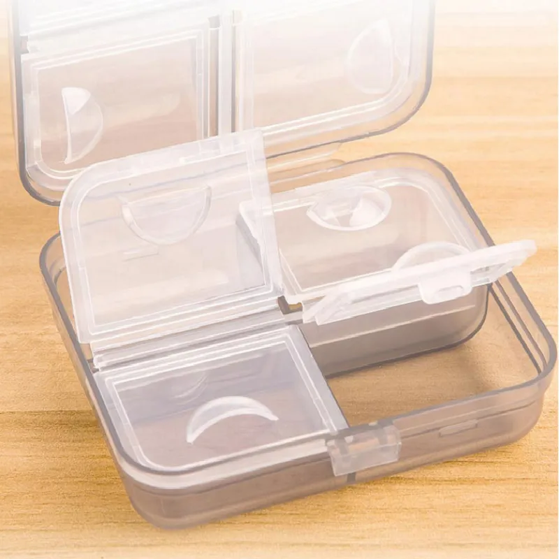 

Mini Travel Drug Pill Box 7 Grids Medicine Tablet Week Pillbox Case Container Portable