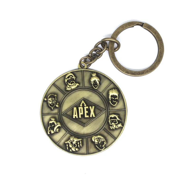 Новый игровой брелок с логотипом Apex Legends подарочный сувенир для мальчиков