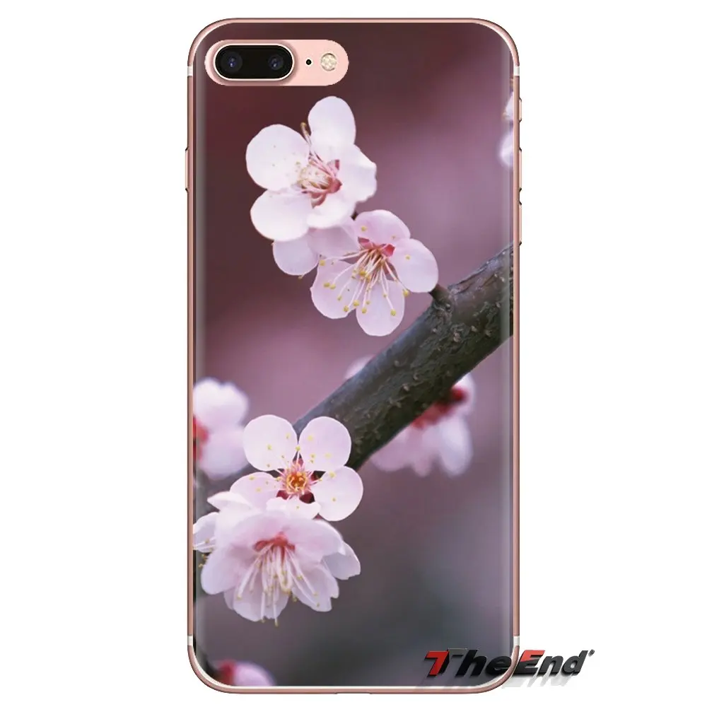 Прозрачные мягкие чехлы для Xiaomi Redmi 4A S2 Note 3 3S 4 4X 5 Plus 6 7 6A Pro Pocophone F1 Macro Spring Flower Bloom |