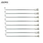 JQORG спицы 8 г, диаметр 4,0 мм, фотооцинкованная поверхность, электрические Фотоэлектрические спицы для велосипеда