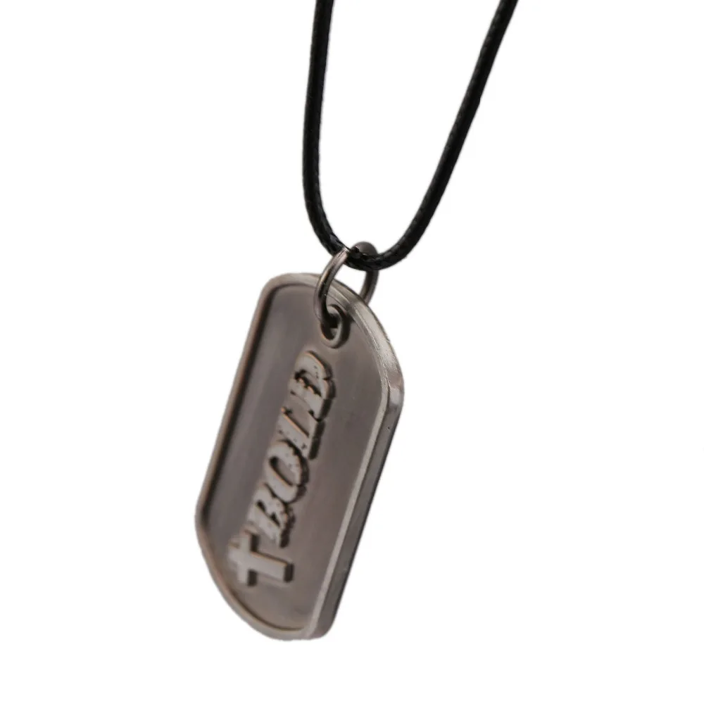 

10pcs/lot Bible Scripture Necklace God Jesus Joshua Leather Chain Rope Pendant men women Gift Jewelry Accessories