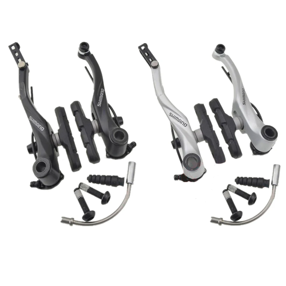 SHIMANO T4000 Alivio линейный V-Brake велосипедный тормоз BR-T4000 Модернизированный BR-M422 черный/серебристый передний/задний/комплект