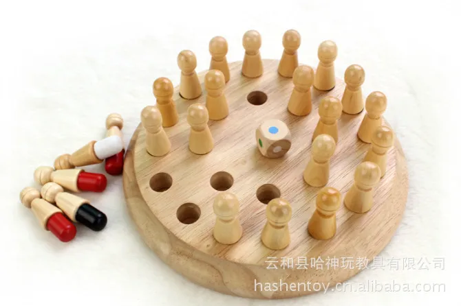 Memory Chess game wooden children early learning education Puzzle toys Desktop games | Игрушки и хобби