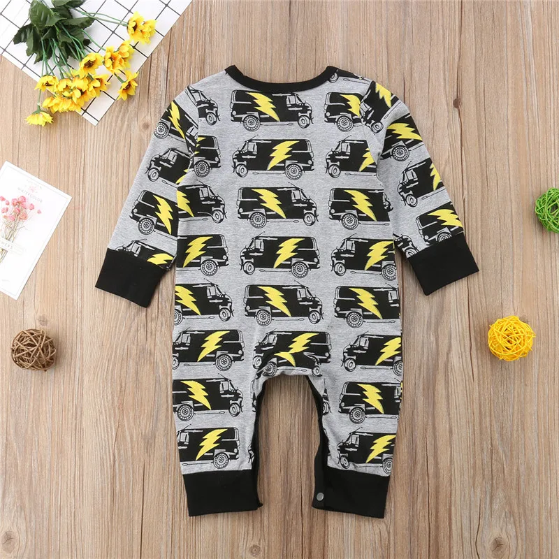 Комбинезон Emmababy для новорожденных мальчиков и девочек хлопковый комбинезон с