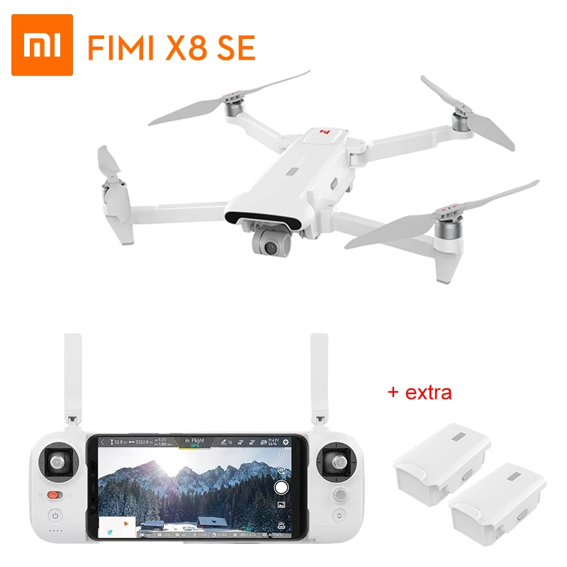 Xiao mi FI X8 SE Радиоуправляемый Дрон с камерой 4K HD дополнительные батареи 5 км FPV