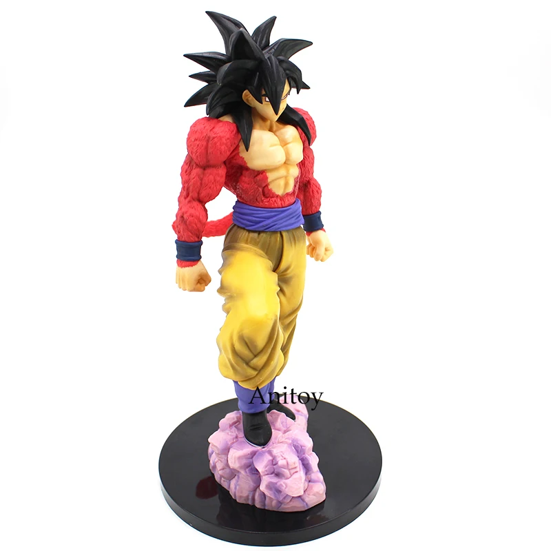 Dragon Ball Z Супер Саян 4 Сон Гоку ПВХ фигурка Коллекционная модель|Игровые фигурки и