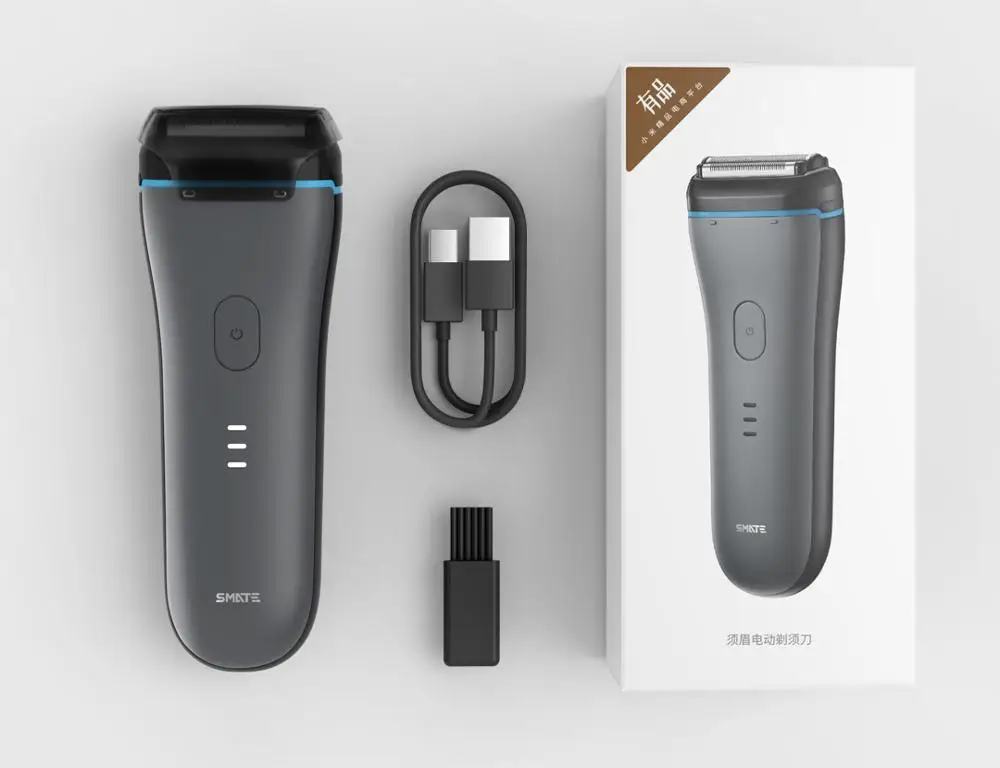 Электробритва Xiaomi Mijia Smate электробритва с 3 лезвиями Сабельная 3-минутная быстрая