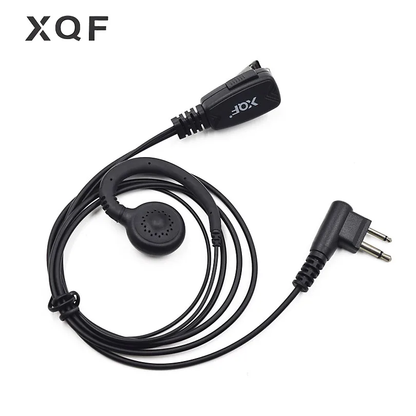 XQF FBI поворотный Заушник гарнитура функция PTT для Motorola EP450 Радио Walkie Talkie EP350 GP3688 CP180