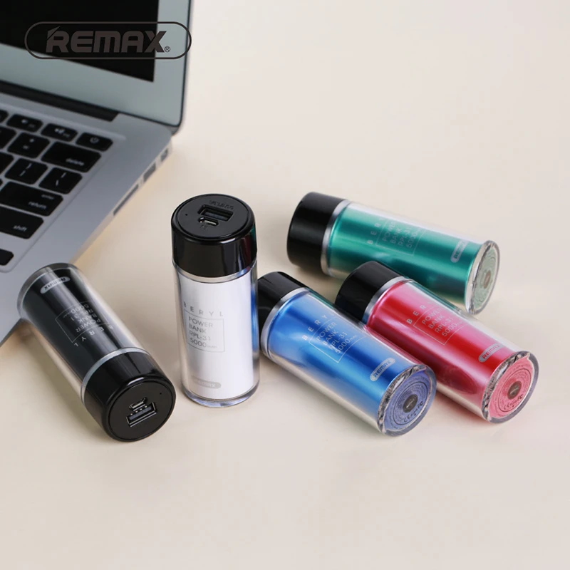 Remax специальный внешний аккумулятор 5000 мАч Портативная Usb зарядка Кристальный