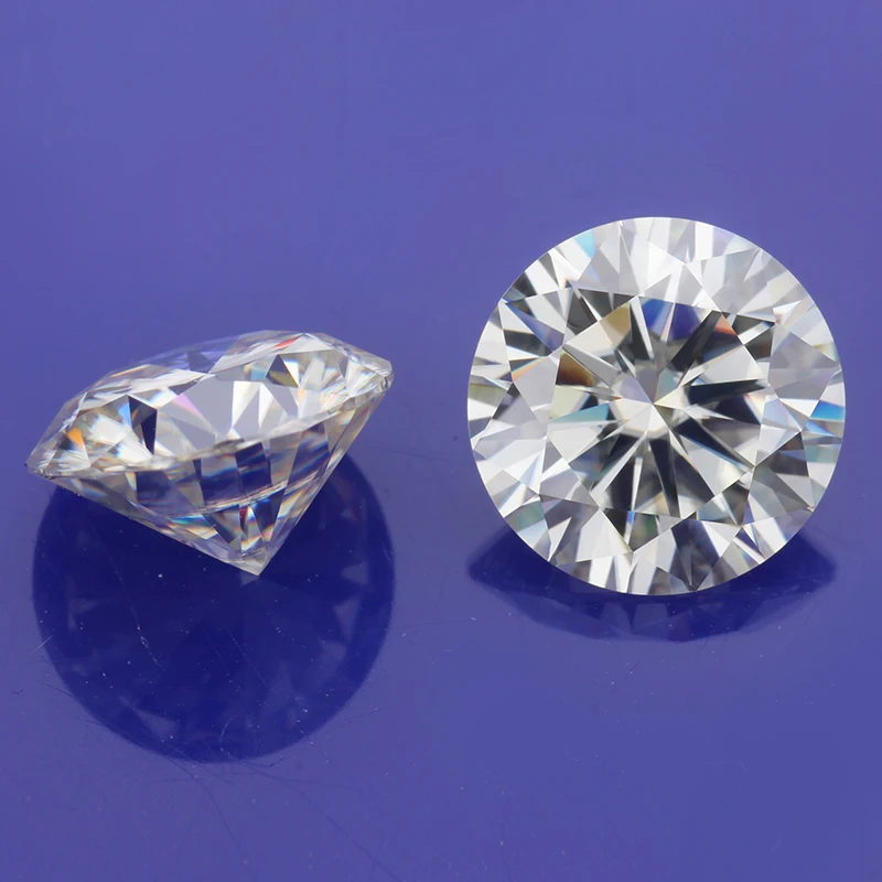 

I/J near white lab created beads 3/3.5/4/4.5/5/5.5/6mm loose stones moissanites gem