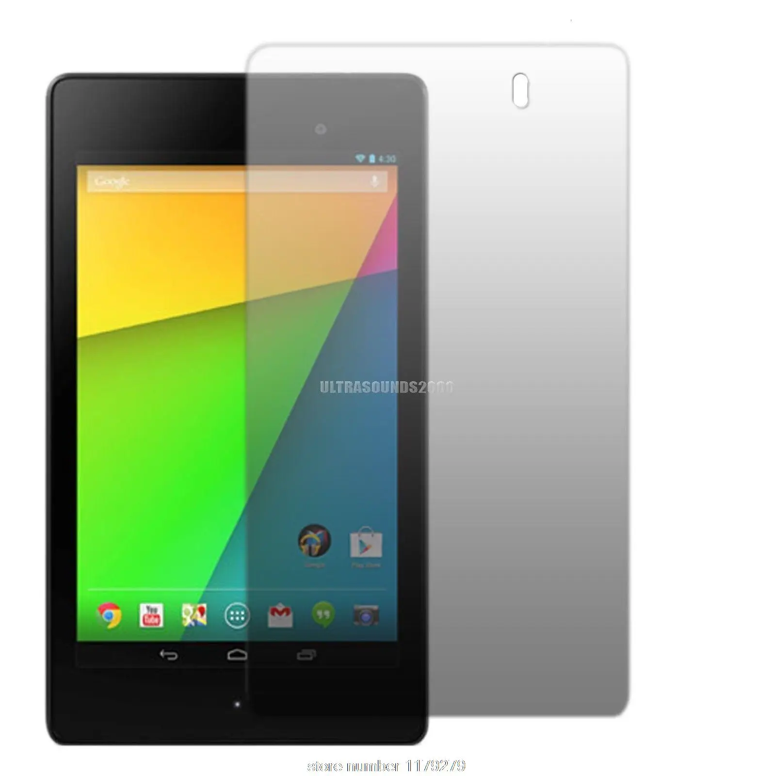 3 x Матовая Антибликовая Защита экрана для 7 &quotNexus II 2 Gen (2 поколения) | Компьютеры и