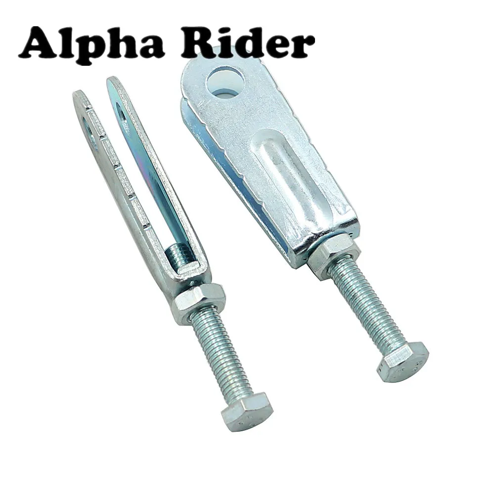 2 шт. ATV запчасти съемник для цепи регулятор серебро Yamaha Banshee YFZ350 Blaster 200 год 1988 2006 2005