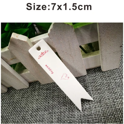 7x1,5 см 100 шт крафт-Печать Бумага ручная работа бирка с любовью для DIY Подарочная коробка ярлык Конфеты Кекс сувениры ручной работы имя бренд бирка - Цвет: style11