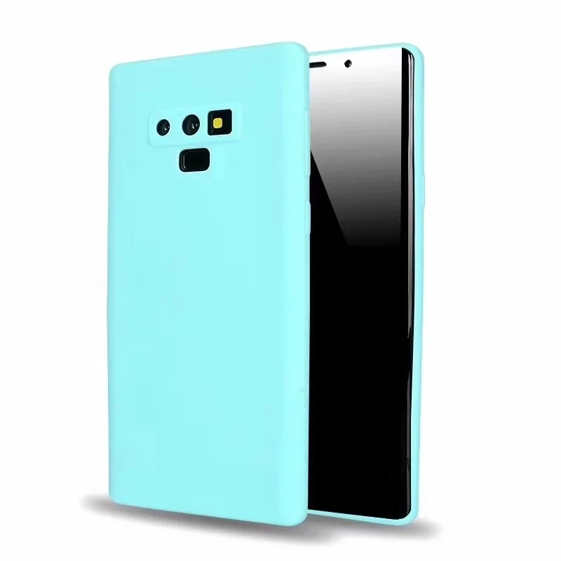 Милый силиконовый чехол ярких цветов для Samsung Galaxy Note 9 8 S8 S9 Plus мягкий прозрачный из