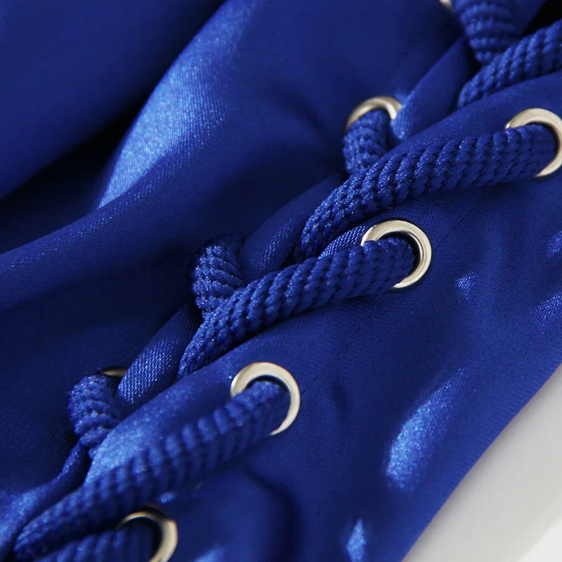 

Women Gothic Causal Jacket Criss-Cross Bandage Sleeve Stand Collar Zipper Coats Fashion Euro Style Streetwear Loose Outerwear