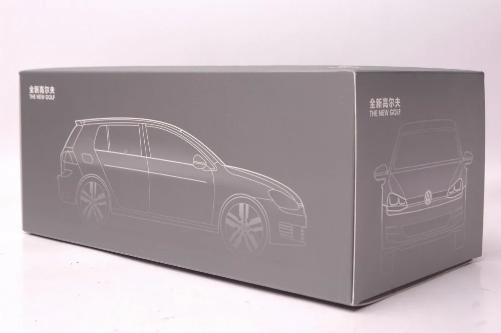 1:18 литья под давлением модель для Volkswagen VW Golf 7 синий сплав игрушечный автомобиль миниатюрная коллекция подарки MK7