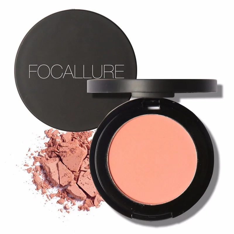 FOCALLURE 11 цветов лица минеральный пигмент Румяна Пудра, бронзер Cosmestics профессиональная палитра румяна Контурные тени 1 шт