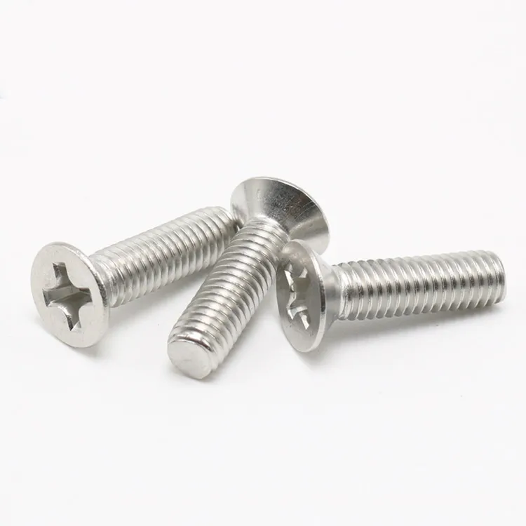 Плоскоголовые винты из нержавеющей стали PK 100 #4 40|machine screws|screw stainless steelscrew |