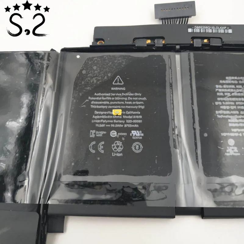 A1618 батарея для Macbook Pro Retina 15 4 ''ноутбук A1398 аккумулятор MJLQ2LL/A MJLT2LL/A совместимый