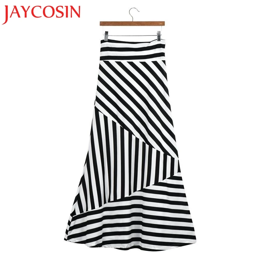 Женская длинная юбка JAYCOSIN белая с высокой талией|Женские юбки| |