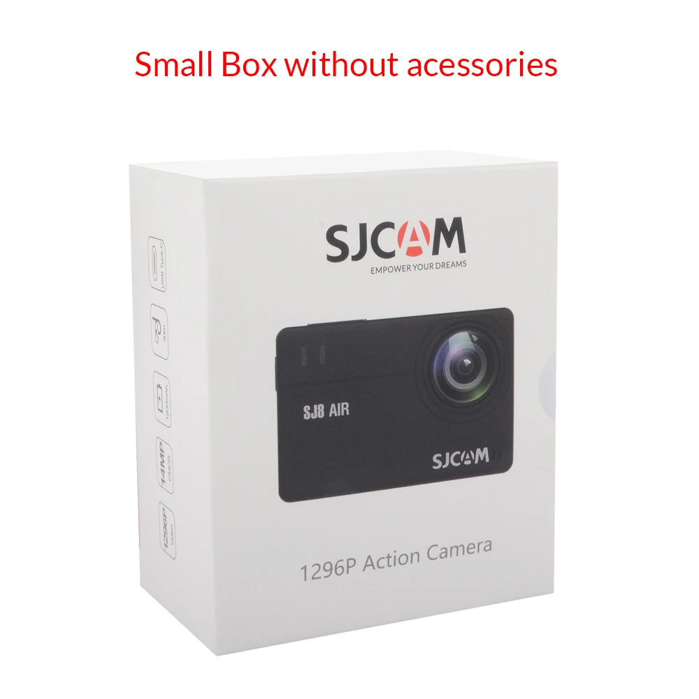 SJCAM SJ8 Pro/SJ8 Плюс/SJ8 Air Спорт экшен Камера 1296 P 4 К 30fps/60fps спортивные DVR дистанцинное