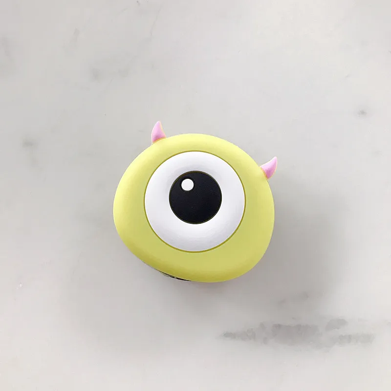 Милый мультфильм Anpanman Улица Сезам Круглый Универсальный кольцо-держатель мобильного телефона подушка безопасности Газа складной Стенд кронштейн для iphone samsung