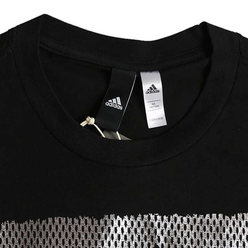 Мужская спортивная футболка с коротким рукавом Adidas MH BOS FOIL T новинка 2019|Беговые