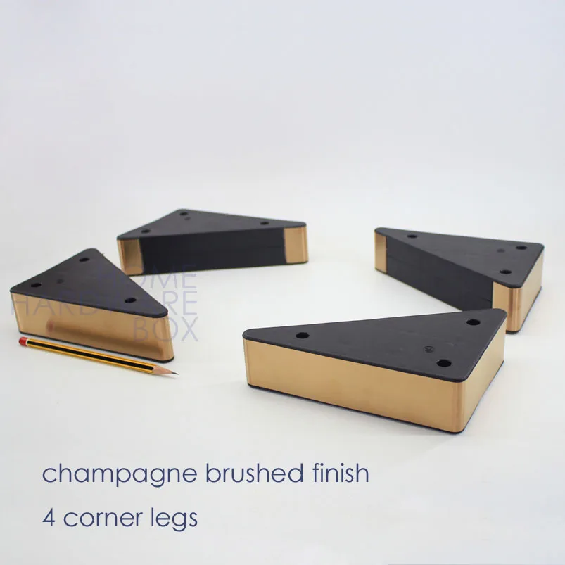 Шампанское начесом Низкий шкаф подставка длинные шкафы Корнер ноги|leg|leg cornerleg stand