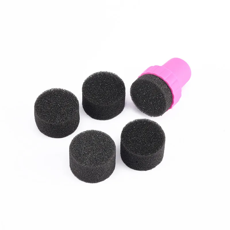 ROSALIND 5 шт./компл. губка для дизайна ногтей DIY Инструменты Шаблон передача стемпер