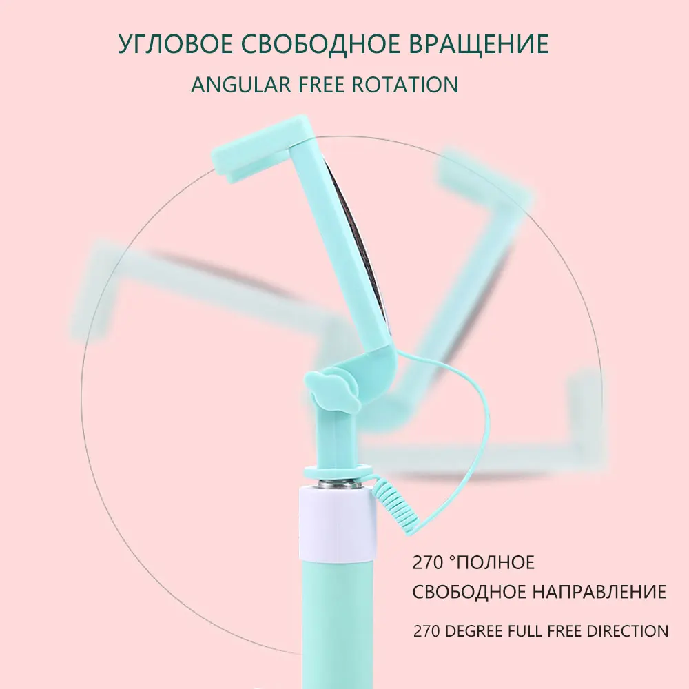 Селфи-палка штатив bluetooth inselfte палки стабилизатор gopro мини пульт дистанционного управления Выдвижной ручной rotary3в1 беспроводной Bluetooth