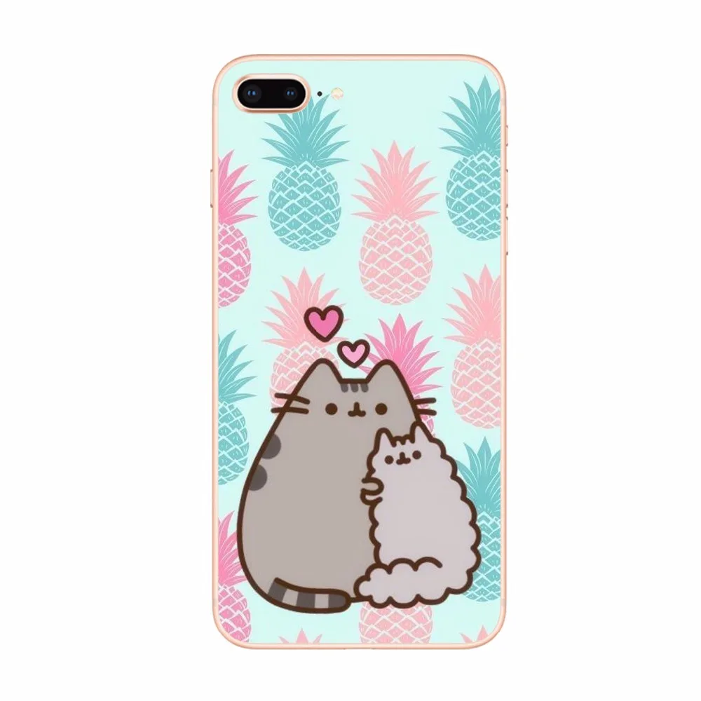 Mexemina Pusheen cute funny lovely Cat Hard Phone Case for Apple iPhone X 8 7 6 6s Plus | Мобильные телефоны и аксессуары