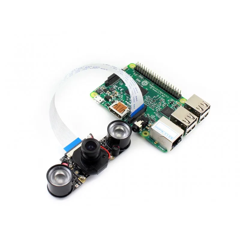 

Raspberry Pi 3 Camera Embedded IR-CUT Webcam 5MP 1080p Night Vision Better Image in Day and Night for all revisions