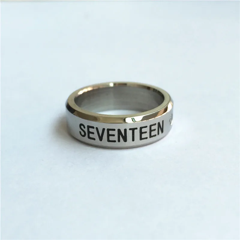 Youpop K-POP альбом Seventeen веревка кольцо на день рождения Аксессуары KPOP ювелирные изделия K поп кольца с шнурком BF0111