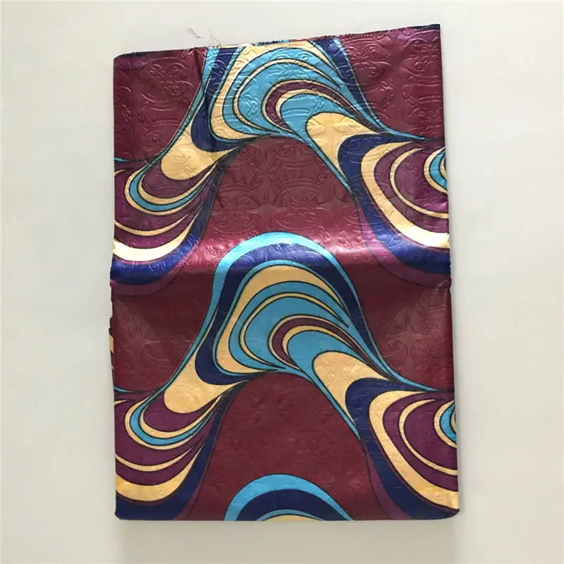 31 Malian Fashion Bazin Riche Fabric High Quality 5 Yards/bag Damask Brocade Fabric African Bazin Damask Shadda Material BTJ30 - Цвет: 31