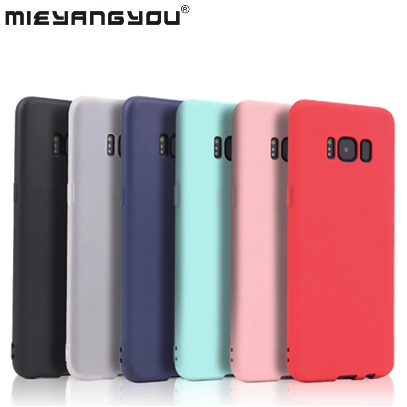 Чехол для телефона Candy Color для Samsung Galaxy S10 Lite M20 Note 9 8 Soft Silicone TPU Back Cover Cases на M10 S10e S8 S9 Plus.