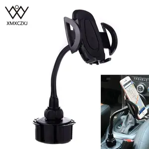 adjustable longer neck cartruck cup holder phone mount with 360 rotatable cradle for iphonesamsung smartphones mp3 and gps free global shipping