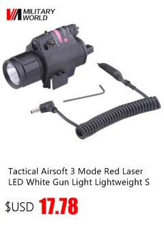 Airsoft тактический AN/PEQ-15 зеленая точка лазерный с Белый светодиодный фонарик факел ИК-осветитель для Охота Открытый черный/ тан