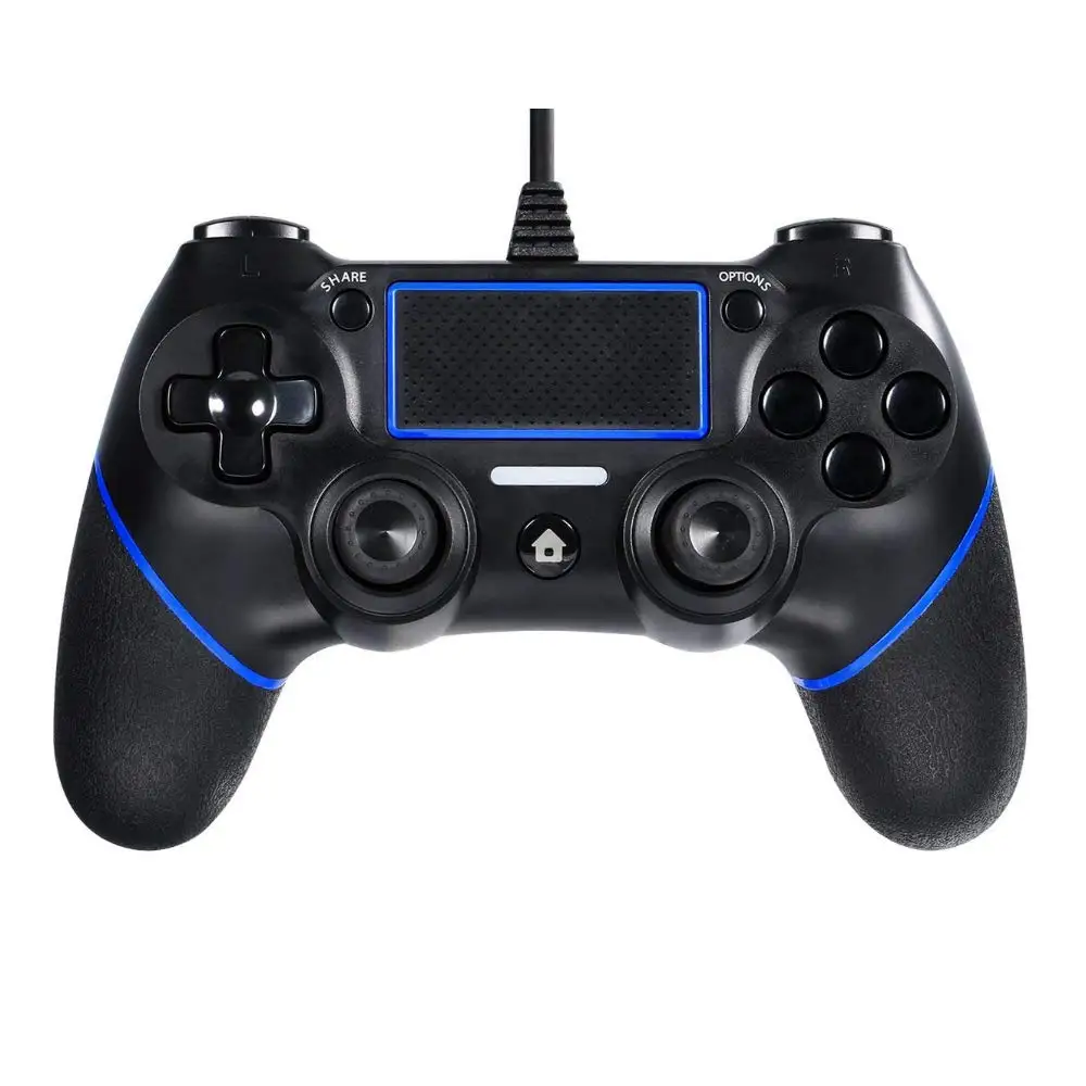 Улучшенный Эргономичный дизайн USB проводной геймпад для sony PS4 Pro Контроллер Dual Shock Вибрационный джойстик геймпады для sony консоли Playstation 4