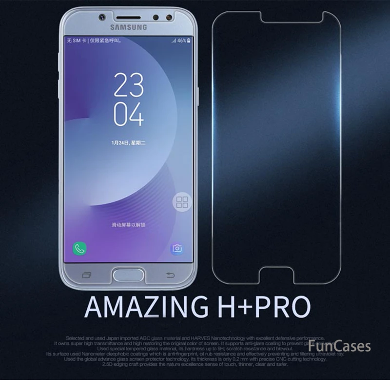 Закаленное Стекло для samsung Galaxy J3 J5 J7 2017 года J330 J530 J730 Премиум Экран протектор 2016